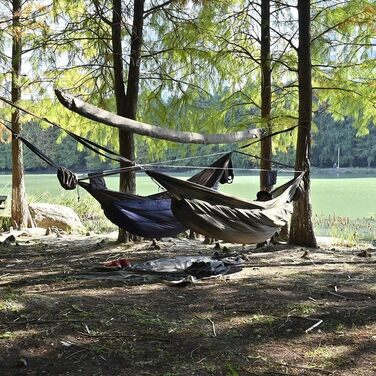 Гамак onewind для кемпінгу з москітною сіткою, 3,66×1,72 м, оливковий, для туризму, походів і подорожей