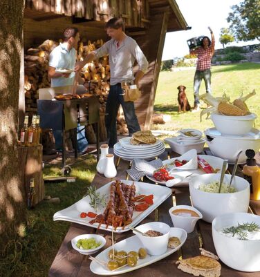Набір глечиків KAHLA BBQ, 2 шт., білий фарфор