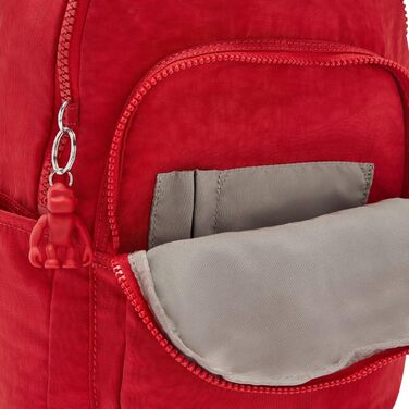 Рюкзак Kipling Seoul S червоний, для ноутбука, компактний