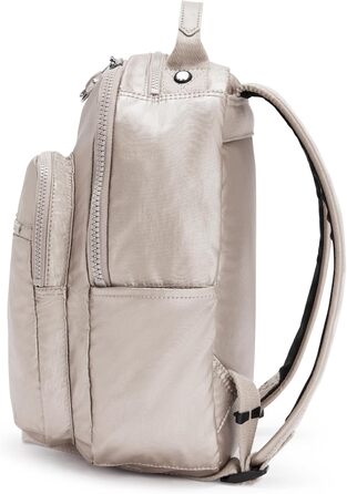 Рюкзак Kipling Seoul S з відділенням для ноутбука, компактний, колір Metallic Glow
