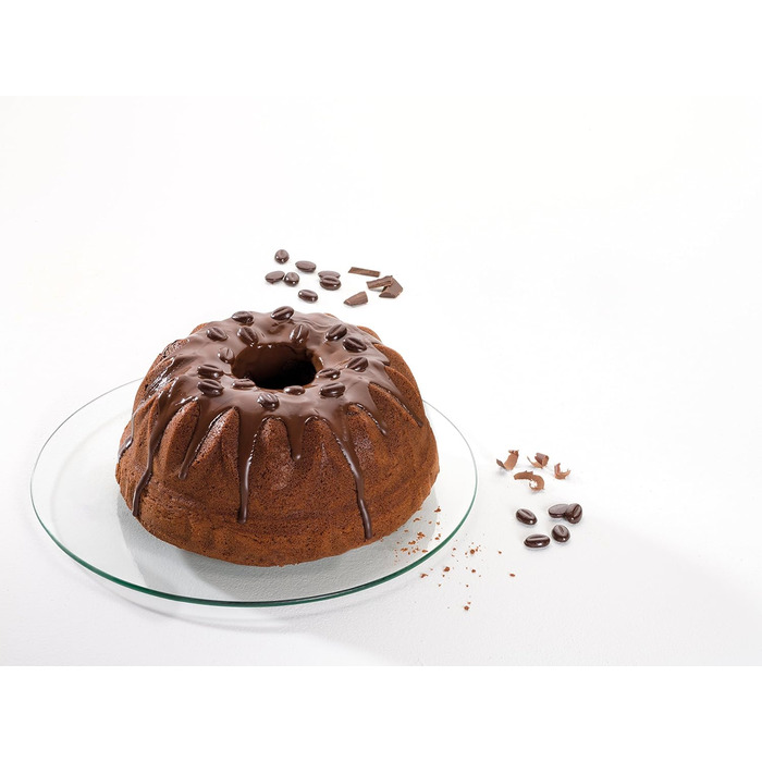 Форма для випічки кексу Dr. Oetker Gugelhupf 25 см, кругла, антипригарна, з захистом від протікання, коричнева