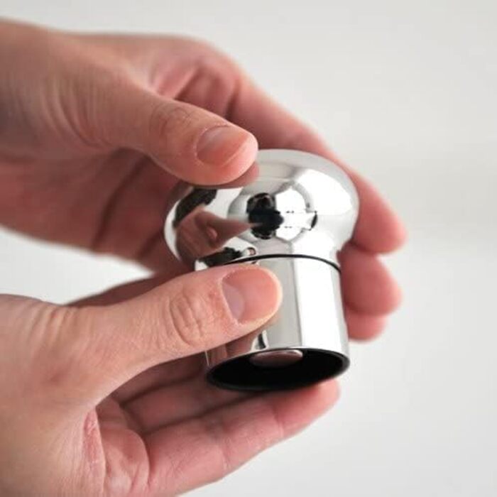 Герметична пробка для пляшок вина та шампанського Alessi Noè GIA12, полірована, дизайнерська, 10x8x14 см