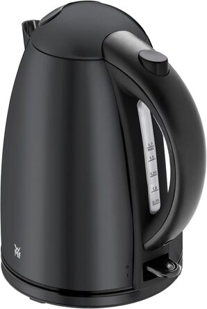 Електрочайник WMF Stelio 1,7 л, нержавіюча сталь, 2400 Вт, з підсвіткою та фільтром від накипу, матовий чорний