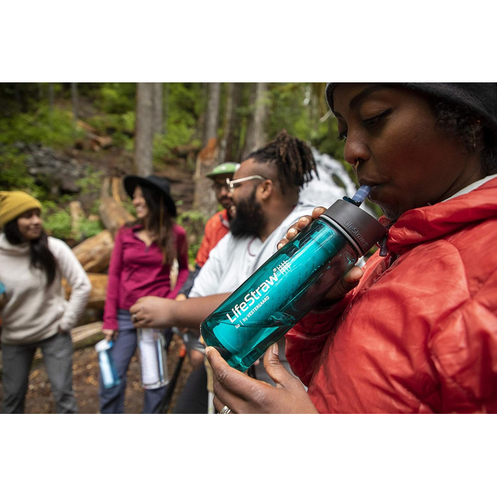 Пляшка-фільтр LifeStraw Go 650 мл (темно-бірюзова) для очищення води