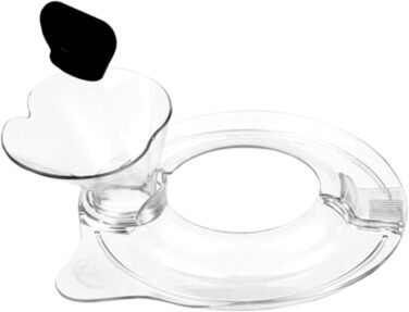 Захисний кожух Profi-Spritzschutz Kitty 'Zuhälter' для KitchenAid 4,3-4,8 л, сумісний з металевими, скляними, керамічними та дерев'яними чашами