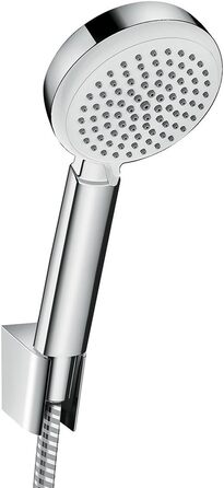 Душова лійка hansgrohe Crometta 100 з тримачем, 4 режими, білий/хром