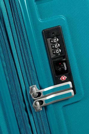 Валіза American Tourister Sunside Spinner L 77 см, чорна, розширювана, 118 л, на 4 колесах