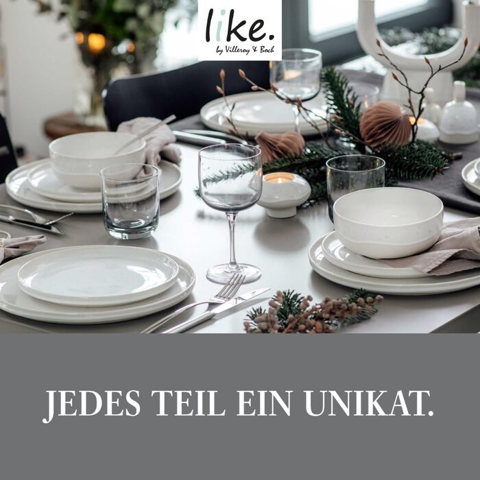 Підсвічник U-подібний Winter Glow 23,5x8,5x20,5 см like. by Villeroy & Boch, кераміка, новорічний декор
