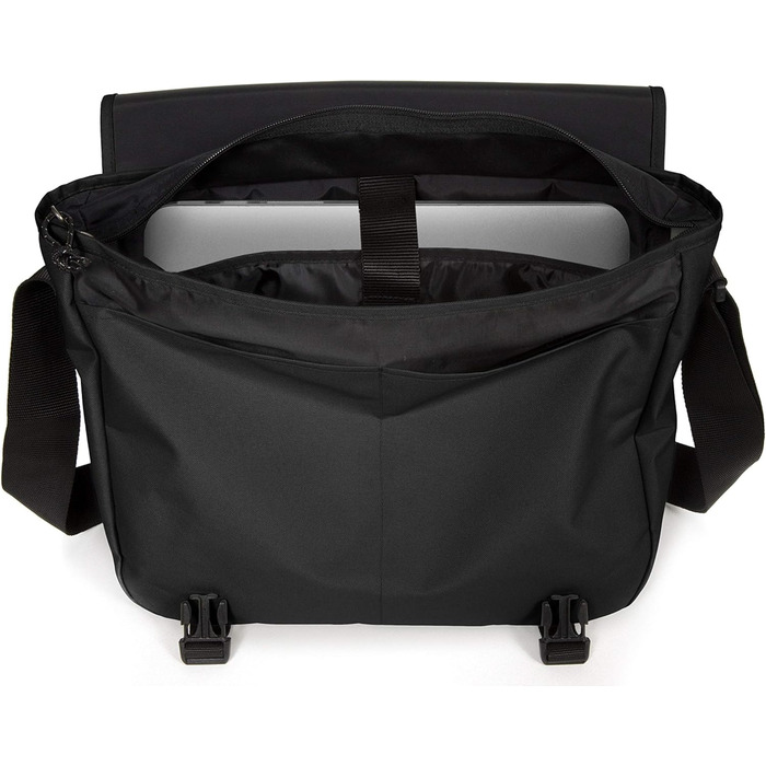 Сумка-месенджер EASTPAK Delegate+ унісекс, через плече, поясна, чорна, 1 шт.
