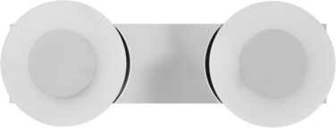 Світильник LEDVANCE Smart LED для ванної кімнати, круглий, хром, 30 см, 1200 лм, 3000-6500K, IP44, диммований, керування через Wi-Fi, додаток і голосовий асистент