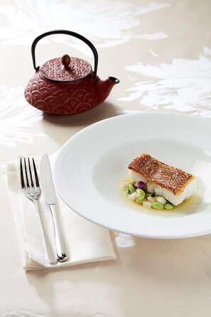 Набір столових приборів Sambonet Taste 18/10 з нержавіючої сталі, 24 предмети для 6 осіб, сірий, можна мити в посудомийній машині