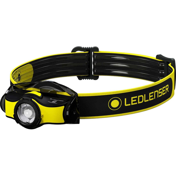 Професійний налобний ліхтар Ledlenser iH5 з кріпленням на шолом та чохлом, 600 люмен, USB-зарядка, акумуляторний, 158 г, для роботи в рукавичках