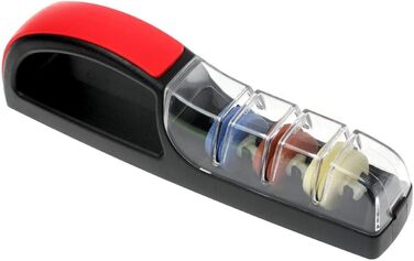 Універсальна точилка MinoSharp 550-BR Plus 3, чорна/червона