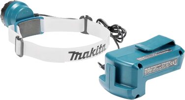 Лобовий ліхтар Makita DML800 LED, 14,4-18В, 100 люмен, без акумулятора та зарядного, з 120 см кабелем, регульований на 90°, для інструментів Makita