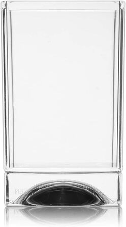 Тримач для зубних щіток Kartell Boxy, пластик, прозорий, 7x7x12 см