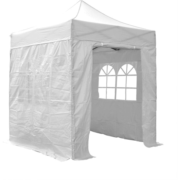 Павільйон Airwave EX26032 Pop-Up з боковинами, 2x2 м, білий