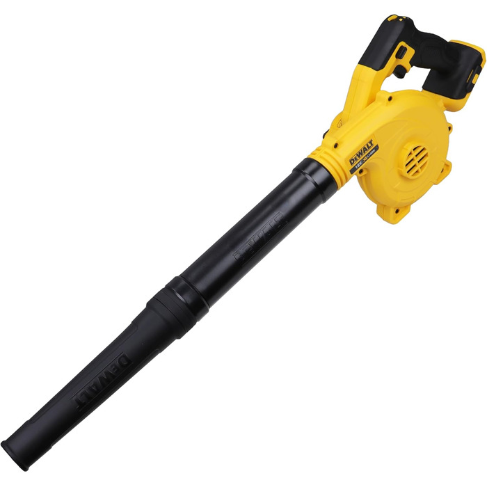 DEWALT акумуляторний повітродув 18В, 290 км/год, 3 режими, без акумулятора та зарядного, DCV100-XJ