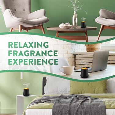 Аромадифузор Air Wick Linen & Petals з ефірними оліями, комплект: дифузор + 20 мл змінний флакон, натуральні аромати