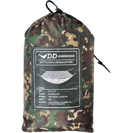 Гамак DD Hammocks Frontline MC з москітною сіткою, камуфляж, для кемпінгу та походів