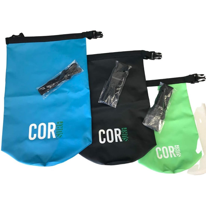 Водонепроникний плаваючий гермомішок COR Surf Drybag 3/5/10/15 л з роликовою застібкою для каякінгу, човна, рафтингу, плавання, риболовлі, кемпінгу та пляжу