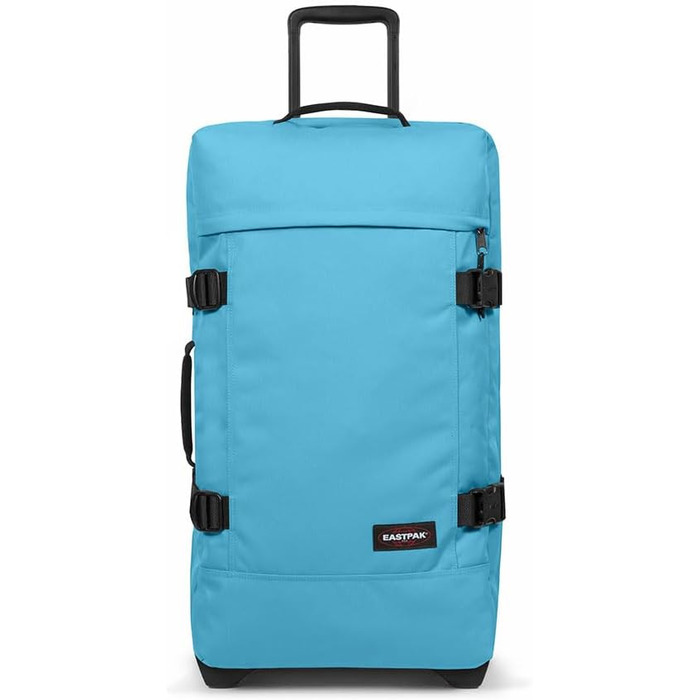Середня валіза EASTPAK Tranverz M, 65 л, синя, дорожня сумка на колесах