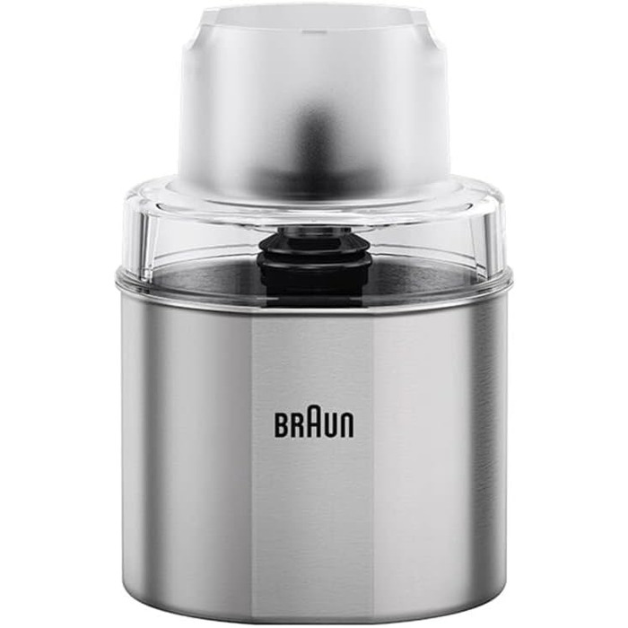 Насадка Braun MQS 270 SI для кави та спецій, EasyClick Plus, для блендерів Braun MultiQuick 7/9, срібляста