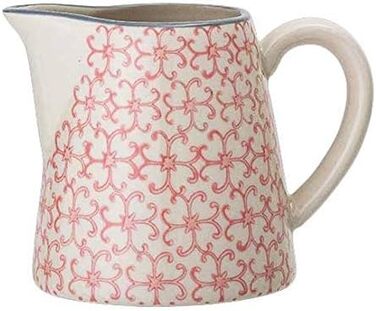 Керамічний молочник Bloomingville Cecile, ретро, рожевий, 250 мл