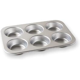 Форма для мафінів Nordic Ware Jumbo, алюмінієва, 6 чаш на 4 дюйми