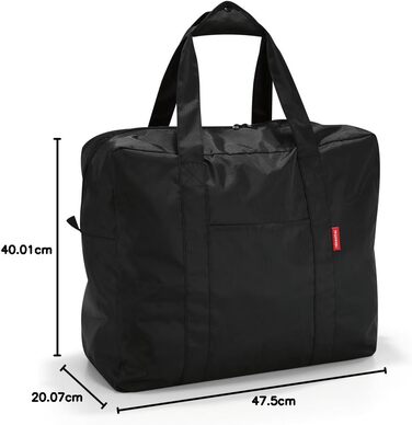 Сумка дорожня складана reisenthel mini maxi touringbag з функцією кріплення на валізу, водовідштовхуюча, компактна