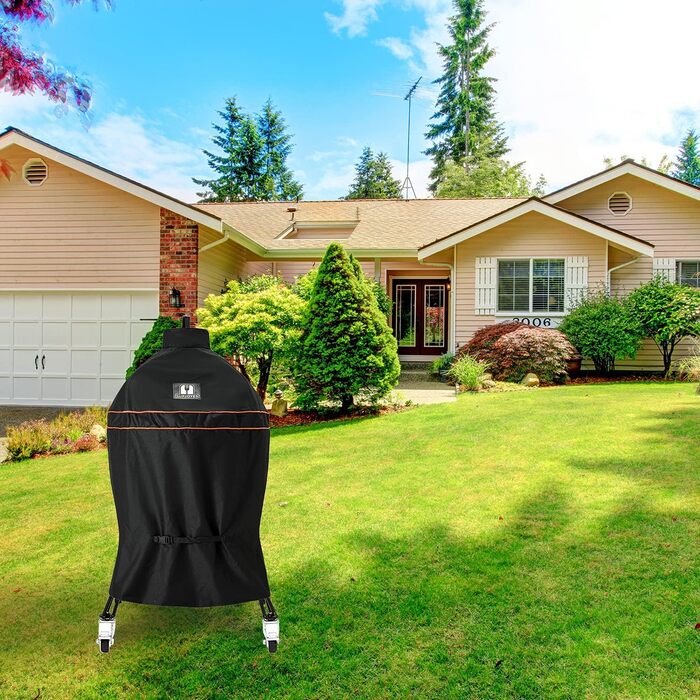 Водонепроникна кришка для гриля SUPJOYES для Kamado Joe