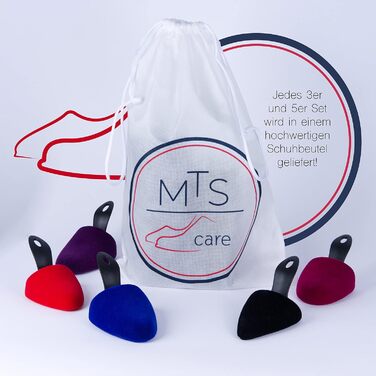 Поролонові розпірки для жіночого взуття MTS care LISA Basic Velours, 5 пар, розмір 36-38, тримач форми та свіжості