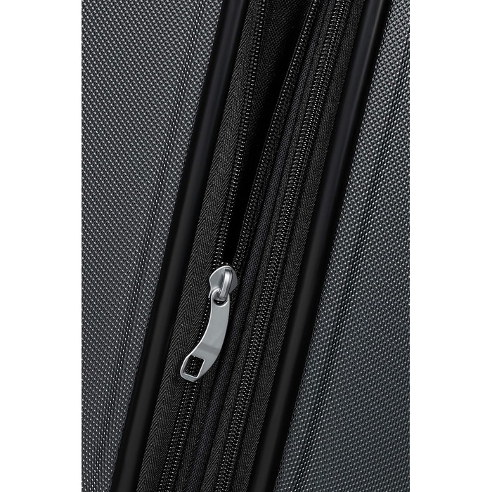 Валіза American Tourister Tracklite Spinner 78 см, 120 л, розширювана, темно-сіра