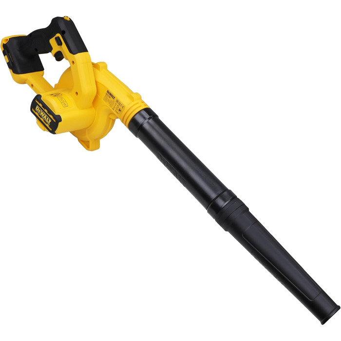 DEWALT акумуляторний повітродув 18В, 290 км/год, 3 режими, без акумулятора та зарядного, DCV100-XJ
