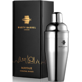 Коктейльний набір Rusty Barrel Knightsbridge шейкер з нержавіючої сталі