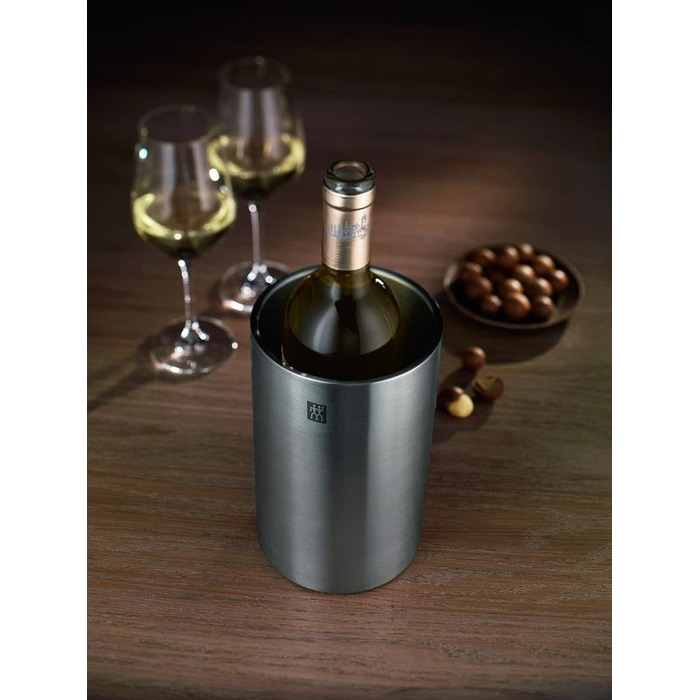 Двостінний винний охолоджувач ZWILLING Sommelier, 21.6×11×19 см, сріблястий