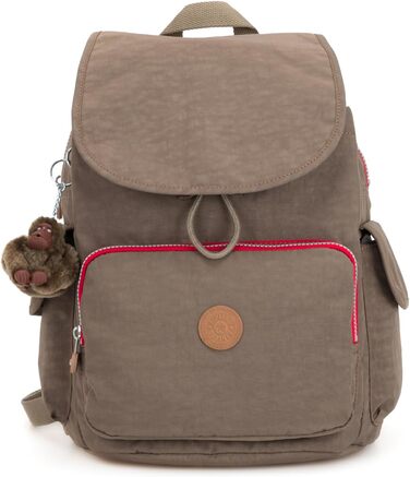 Рюкзак Kipling CITY PACK середній, бежевий комбінований