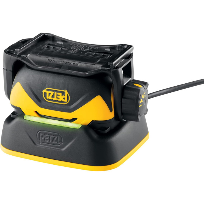 Налобний ліхтар PETZL Pixa 3R ATEX, акумуляторний, чорний/жовтий, універсальний розмір