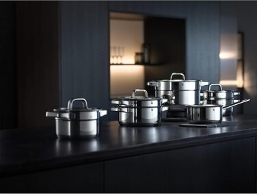 Миска для водяної бані WMF Compact Cuisine 16,5 см, сталева, полірування, для збивання, підходить для посудомийної машини, штабельована