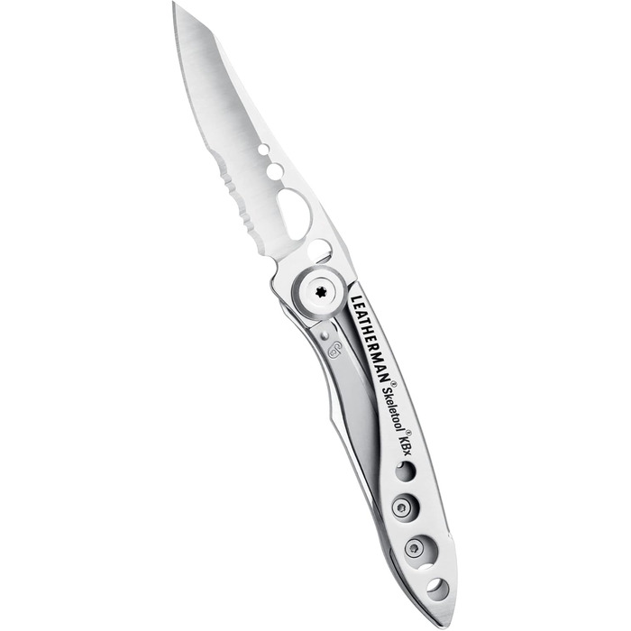 Leatherman Skeletool KBX – багатофункціональний ніж із нержавіючої сталі для щоденного використання, 2 інструменти, компактний