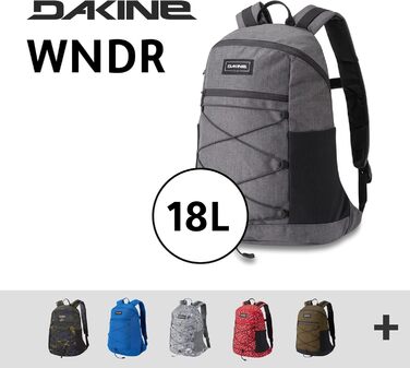 Рюкзак Dakine Wndr Pack 18L чорний, унісекс, міський