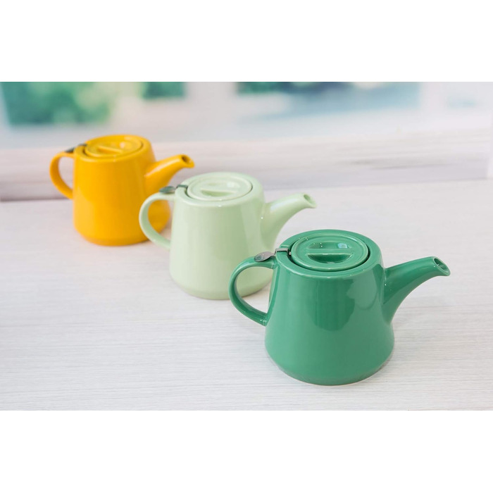 Чайник з фільтром і піддоном London Pottery, керамічний набір