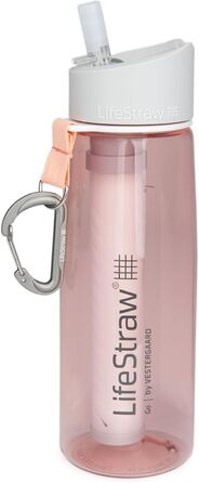 Пляшка з фільтром LifeStraw Go Coral 650 мл для води