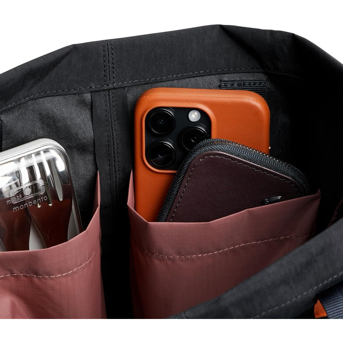 Сумка-тоут Bellroy City чорна — міська жіноча сумка з еко-шкіри