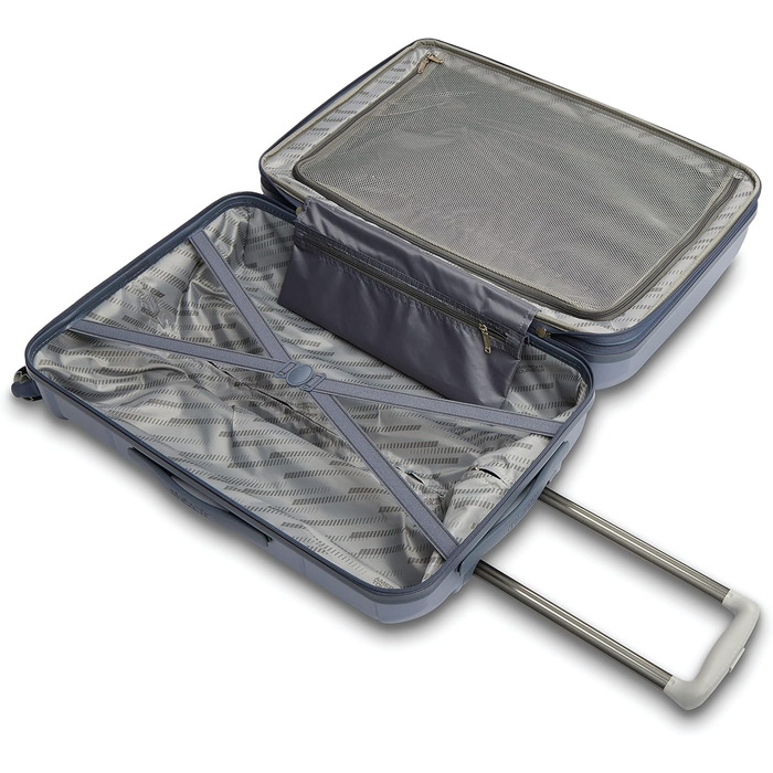 Валіза American Tourister Stratum XLT 2.0, розширювана, жорсткий корпус, 28 дюймів, на 4 колесах, синя