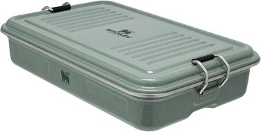 Ланчбокс Stanley Useful Classic Box 1,2 л з нержавіючої сталі, герметичний, BPA-free, підходить для посудомийної машини, стійкий до ударів, зелений Hammertone