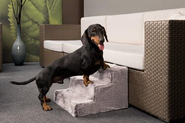 Сходи для собак Karlie Easy Step, сірі, 60×45×40 см