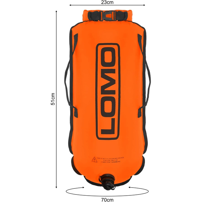 Герметична плаваюча сумка Lomo Drybag для водних видів спорту