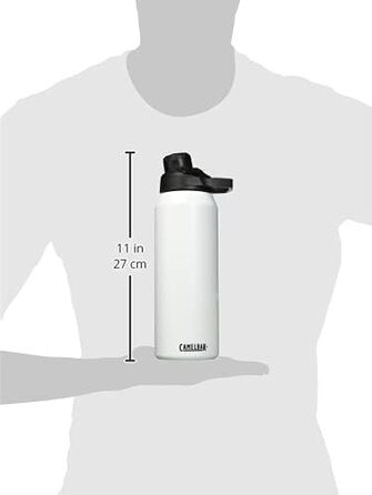 Термобутилка Camelbak Chute Mag з вакуумною ізоляцією, нержавіюча сталь, біла