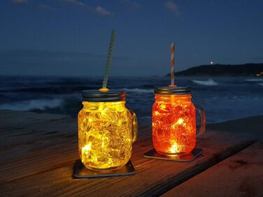LED підставки під келихи 4 шт ROST – світлодіодні підсвічувані бірдекелі для пляшок і склянок, ідеальні для вечірки, весілля, дня народження або як подарунок