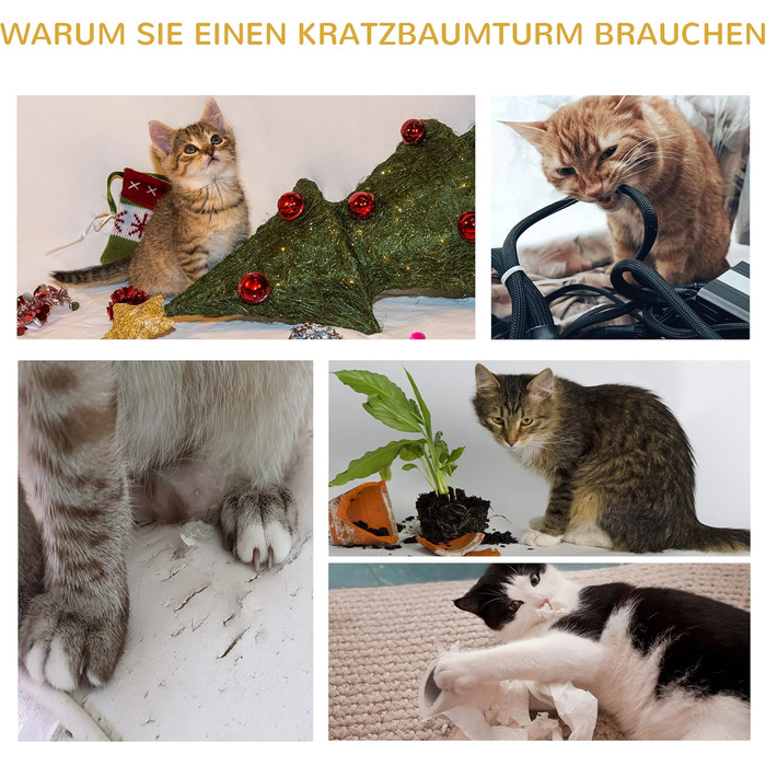 PawHut Когтеточка для котів 91 см, з лежаком, ігровий комплекс для котів до 5 кг, сизаль і штучна овеча шерсть, світло-блакитна